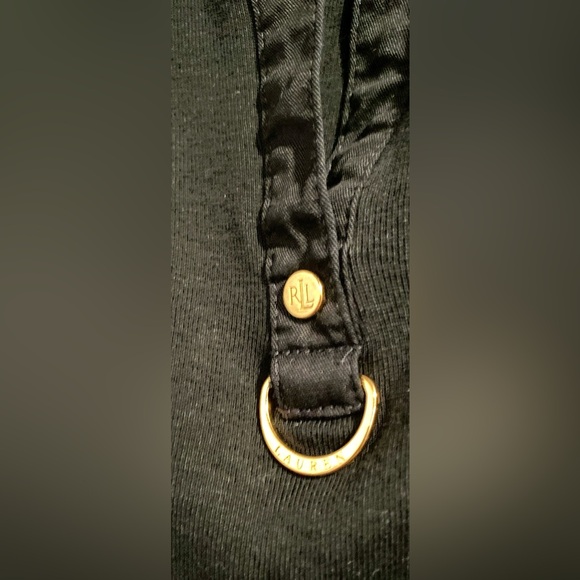 Lauren Ralph Lauren Black Long Sleeve Tee Shirt Size 3X - Picture 4 of 9